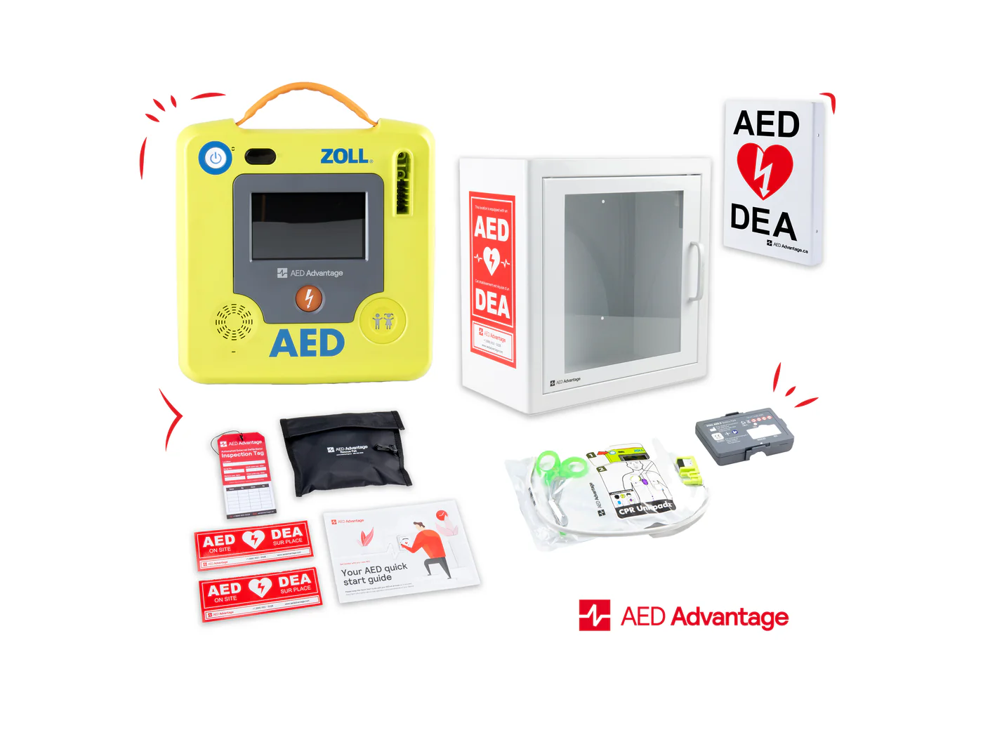 ZOLL AED 3 — Safe and Sound Bundle