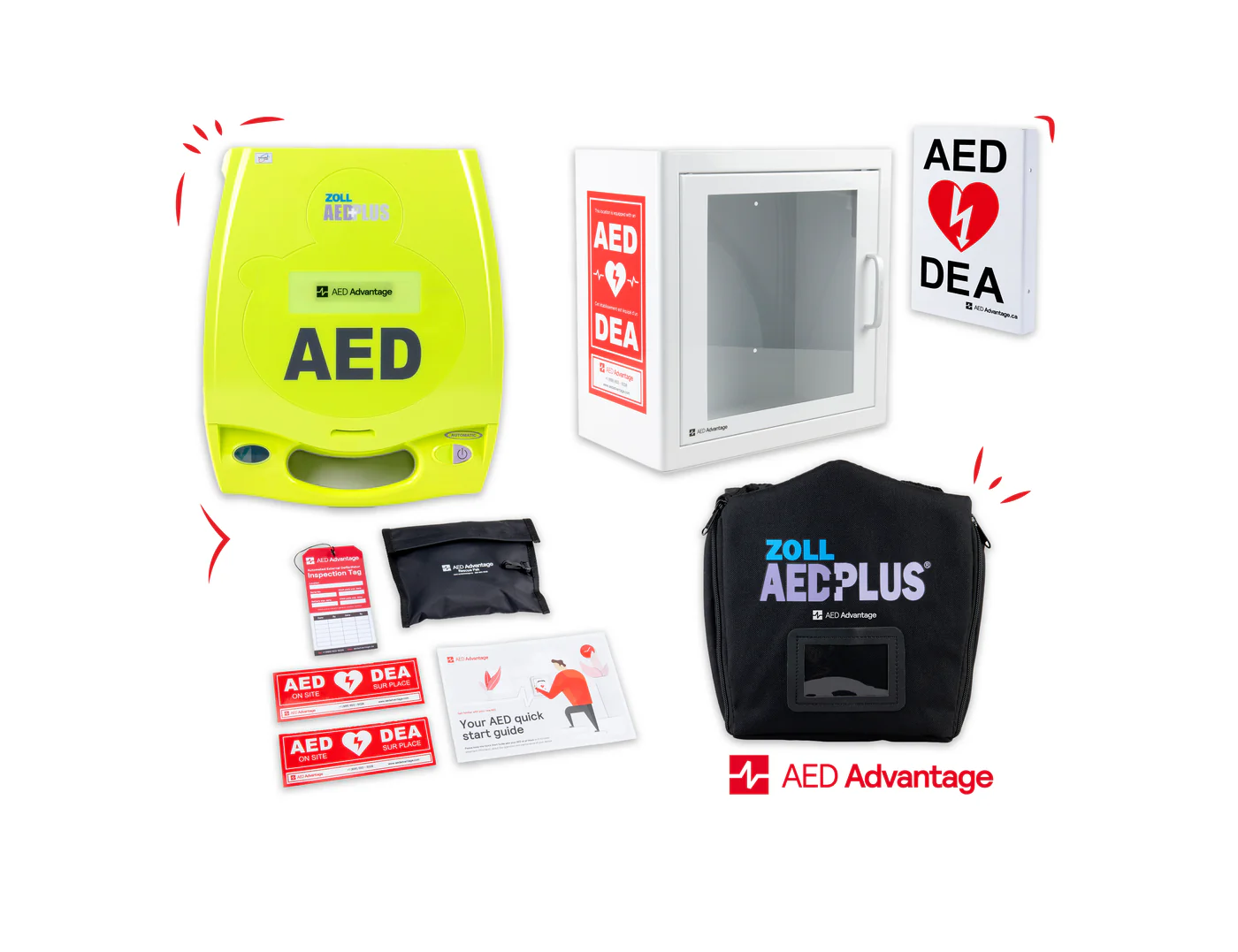 ZOLL AED Plus — Safe and Sound Bundle